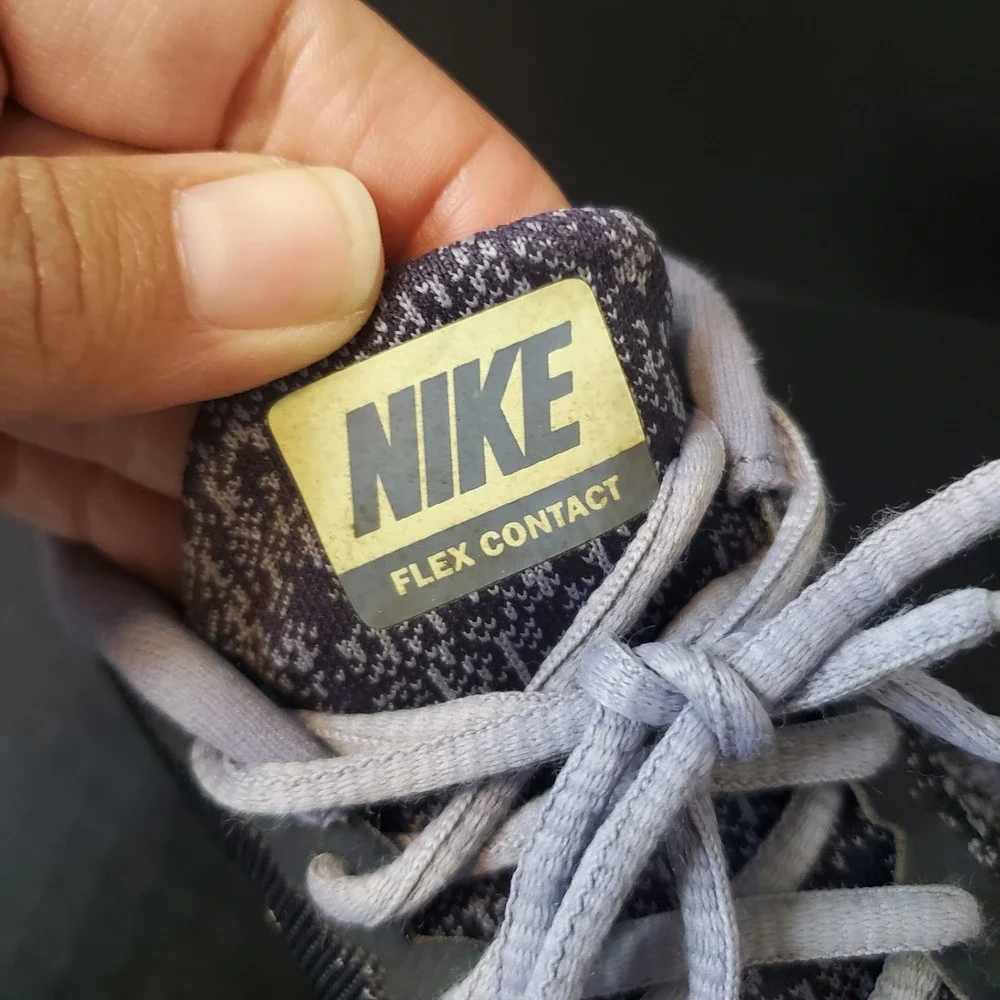 Nike Flex Contact Women's‎ Shoes Size  US 7 EU 38 Dark Obsidian Volt